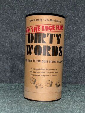 Dirty Words Dice Game - Word Game